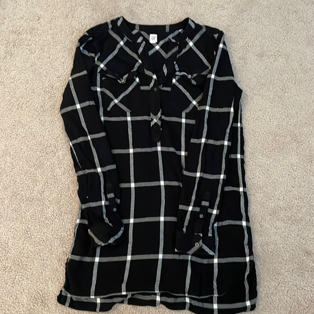 Gap Flannel Tunic